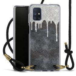 Carry Case Transparent Leather black/gold