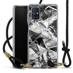 Carry Case Transparent Leather black/gold