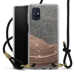 Carry Case Transparent Leather black/gold