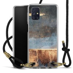 Carry Case Transparent Leather black/gold