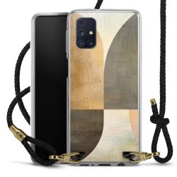 Carry Case Transparent Leather black/gold