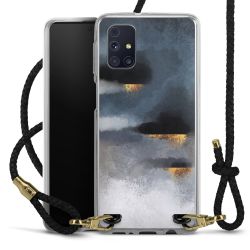 Carry Case Transparent Leather black/gold