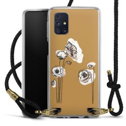 Carry Case Transparent Leather black/gold