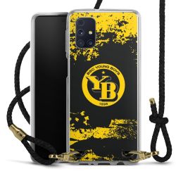 Carry Case Transparent Leather black/gold