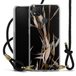 Carry Case Transparent Leather black/gold