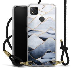 Carry Case Transparent Leather black/gold