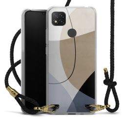 Carry Case Transparent Leather black/gold