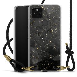 Carry Case Transparent Leather black/gold