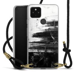 Carry Case Transparent Leather black/gold