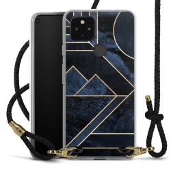 Carry Case Transparent Leather black/gold