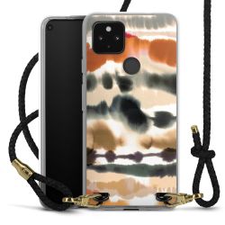 Carry Case Transparent Leather black/gold