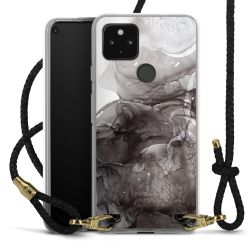 Carry Case Transparent Leather black/gold