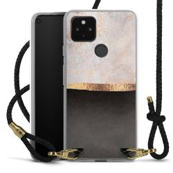 Carry Case Transparent Leather black/gold