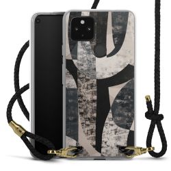 Carry Case Transparent Leather black/gold