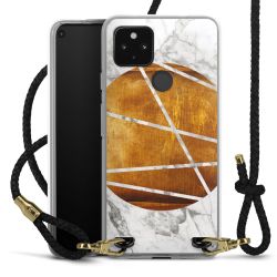 Carry Case Transparent Leather black/gold