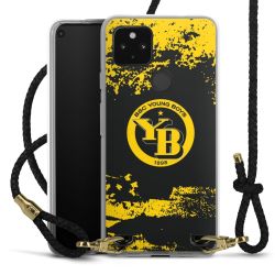 Carry Case Transparent Leather black/gold