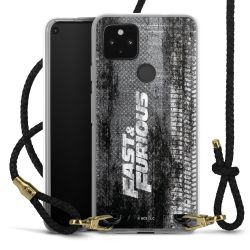 Carry Case Transparent Leather black/gold