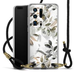 Carry Case Transparent Leather black/gold