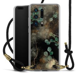 Carry Case Transparent Leather black/gold