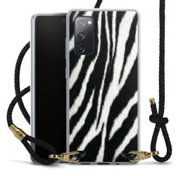 Carry Case Transparent Leather black/gold