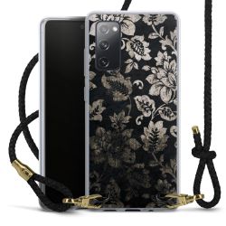 Carry Case Transparent Leather black/gold