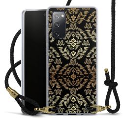 Carry Case Transparent Leather black/gold