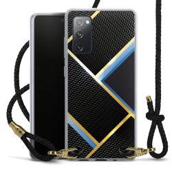 Carry Case Transparent Leather black/gold