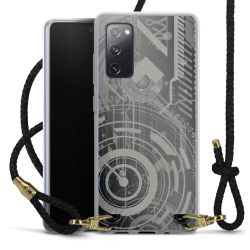 Carry Case Transparent Leather black/gold