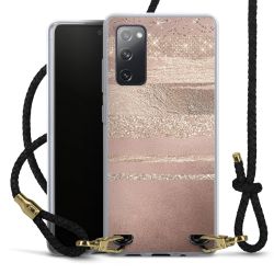 Carry Case Transparent Leather black/gold