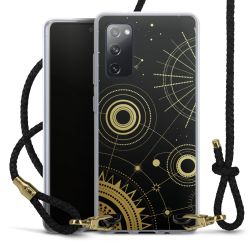 Carry Case Transparent Leather black/gold