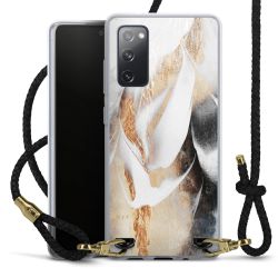 Carry Case Transparent Leather black/gold