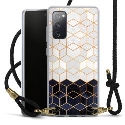 Carry Case Transparent Leather black/gold