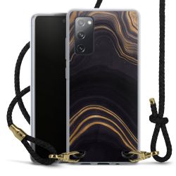 Carry Case Transparent Leather black/gold