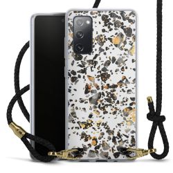 Carry Case Transparent Leather black/gold