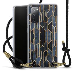 Carry Case Transparent Leather black/gold