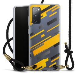 Carry Case Transparent Leather black/gold