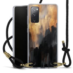 Carry Case Transparent Leather black/gold