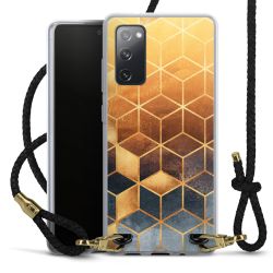 Carry Case Transparent Leather black/gold