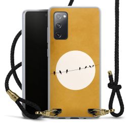 Carry Case Transparent Leather black/gold