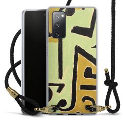 Carry Case Transparent Leather black/gold