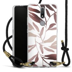 Carry Case Transparent Leather black/gold