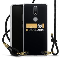 Carry Case Transparent Leder schwarz/gold