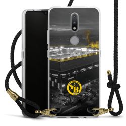 Carry Case Transparent Leather black/gold