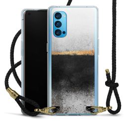 Carry Case Transparent Leather black/gold