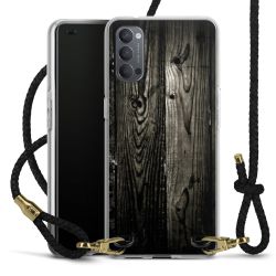 Carry Case Transparent Leather black/gold