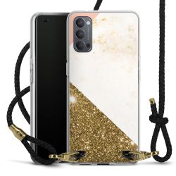 Carry Case Transparent Leather black/gold