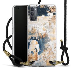 Carry Case Transparent Leather black/gold