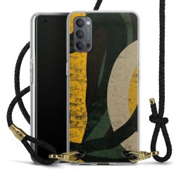 Carry Case Transparent Leather black/gold