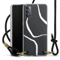 Carry Case Transparent Leather black/gold