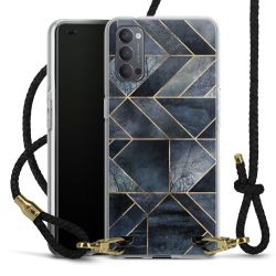 Carry Case Transparent Leather black/gold